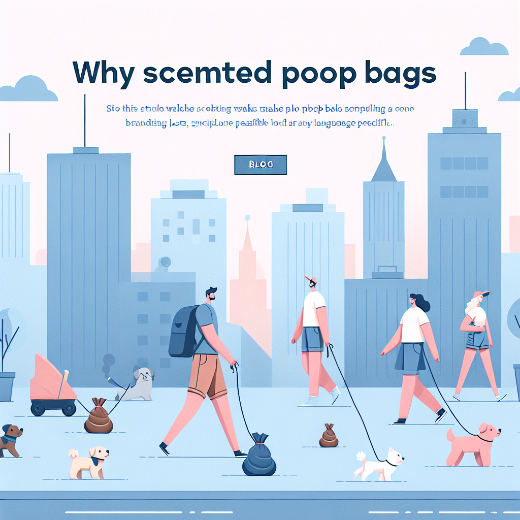 5 Reasons Scented Poop Bags Make Walks More Pleasant