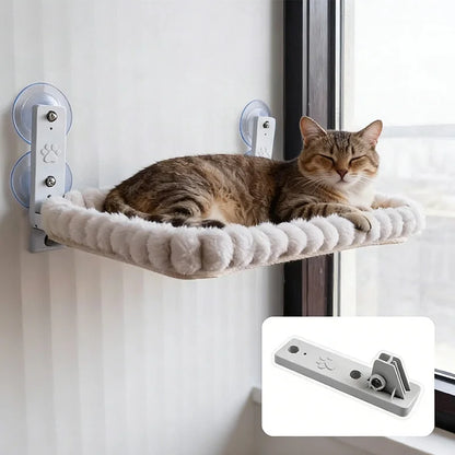 Cat Window Hammock with Strong Suction Cups – Cozy Perch for Indoor Cats