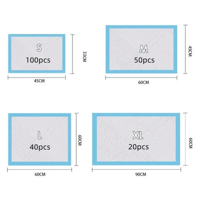 Super Absorbent Pet Paper Urine Pad Dog Training Paper Urine Pad Disposable Healthy Paper Urine Pad Cat and Dog Quick Drying