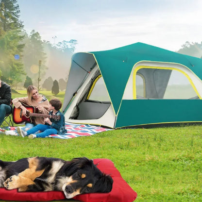 Portable Waterproof anti Slip Pet Bed Cushion Washable Foldable Puppy Kennel Sofa Bench Dog Outdoor Matteress Pet Supplies